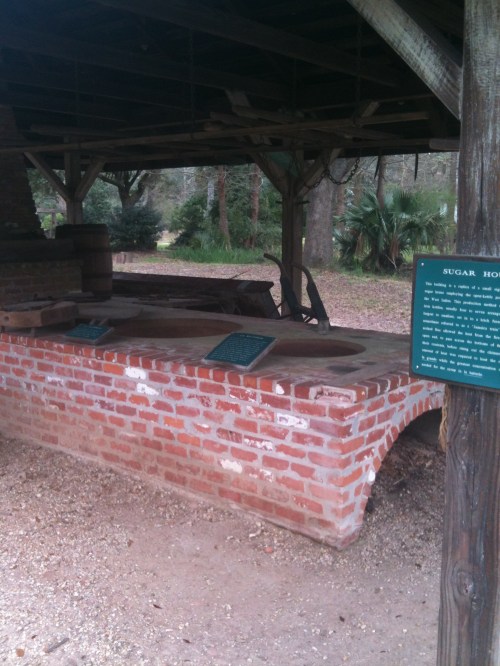 Where they boiled the cane juice