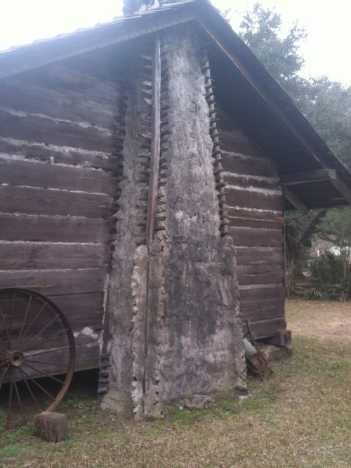Very interesting chimney construction.