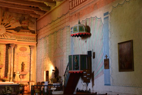 Another view looking toward the front of the chapel.