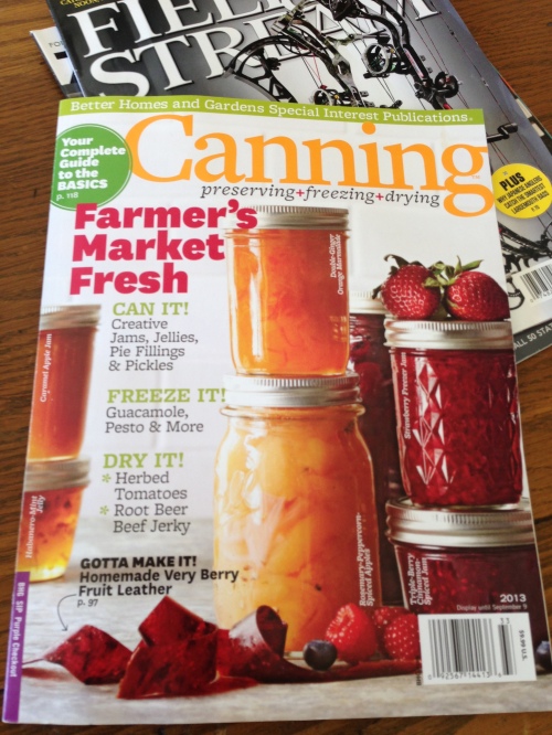 Canning Issue