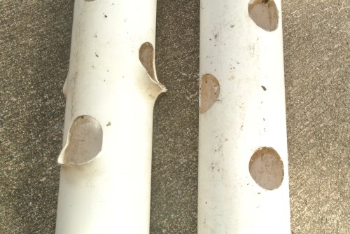 Modified and original views.