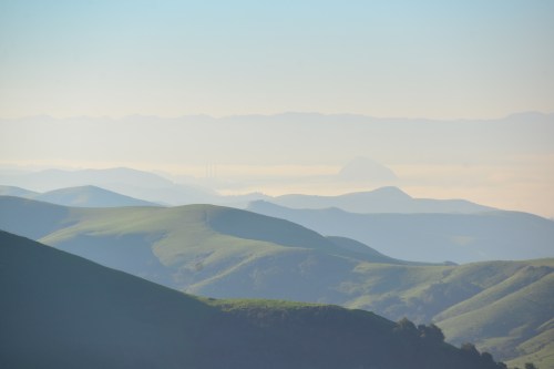 Down in the mist is Morro rock. The image I will capture one day will show the rock lit up in golden light of an early morning.